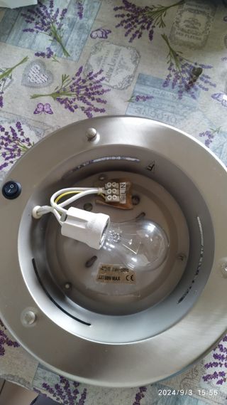 Plafónes Caravana con interruptor