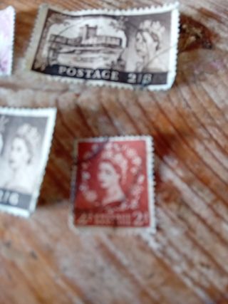 4 sellos antiguos de Inglaterra