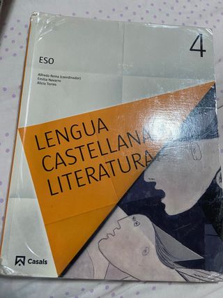 Libro de lengua y literatura 4ESO Casals
