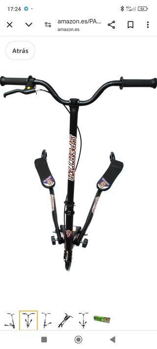 2 patines tres ruedas