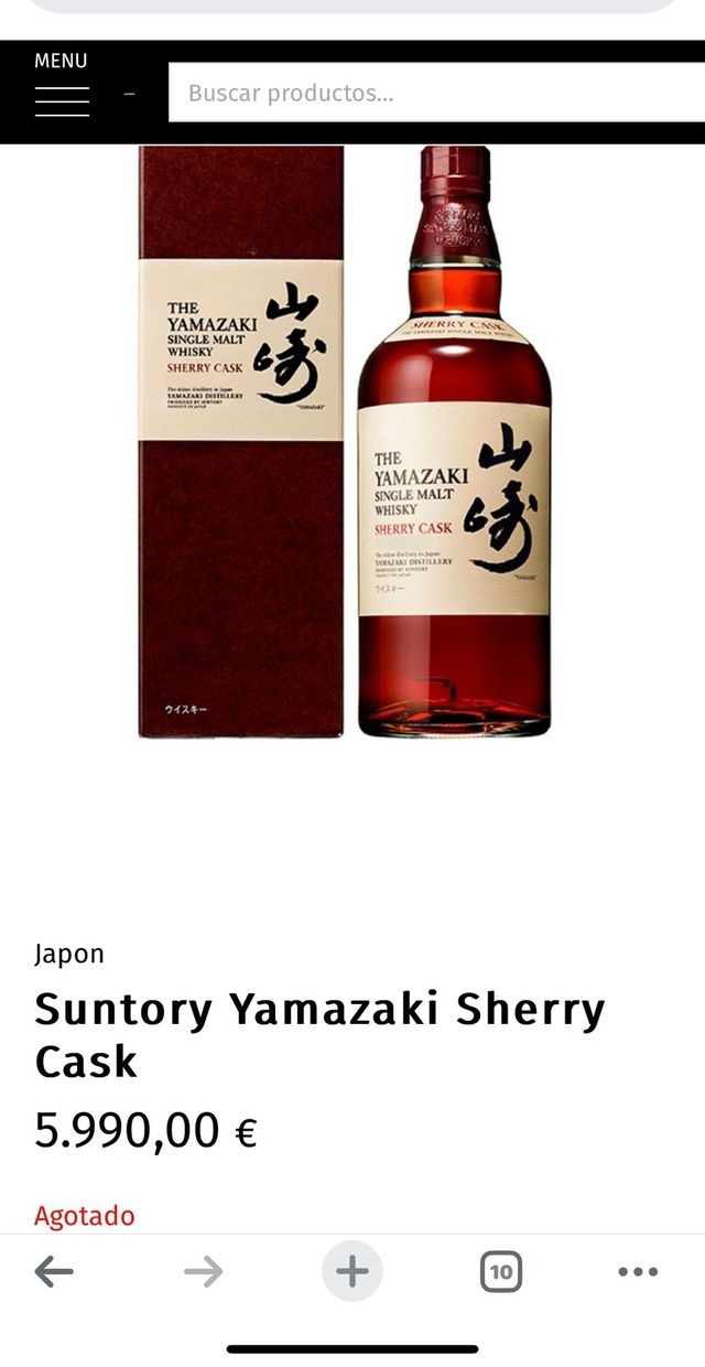Bottiglia Yamazaki