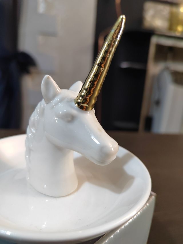 Porta anelli unicorno