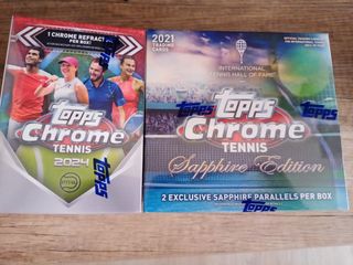 Cajas de tenis topps chrome 