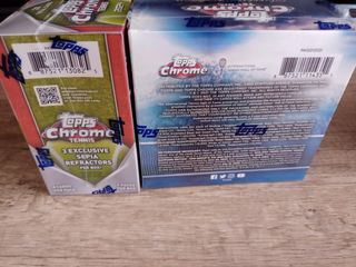 Cajas de tenis topps chrome 