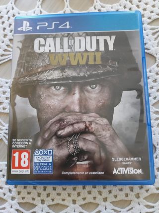 Juego ps4 Call of duty WWII