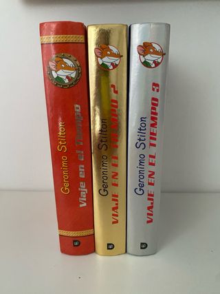 Colección viaje en el tiempo Geronimo Stilton
