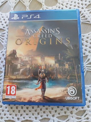 Juego ps4 Assassin's creed, origins