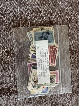 Lote de 100 sellos de Estados Unidos