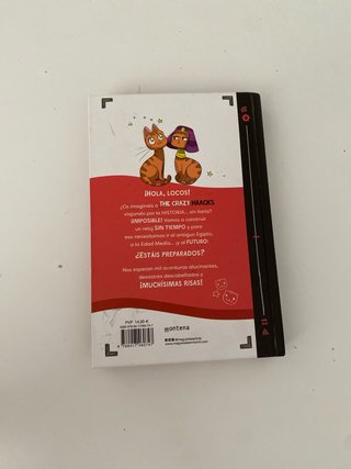 Libro the crazy haacks y el reloj sin tiempo