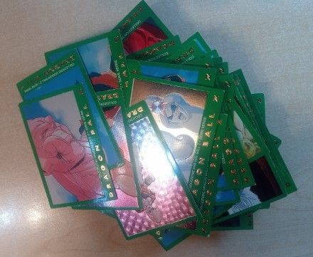 Collezione dragon ball Z verde