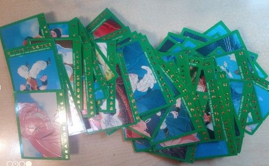 Collezione dragon ball Z verde