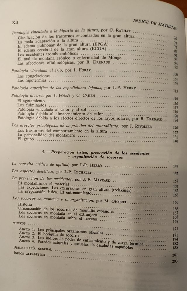 Libro Medicina de la Montaña