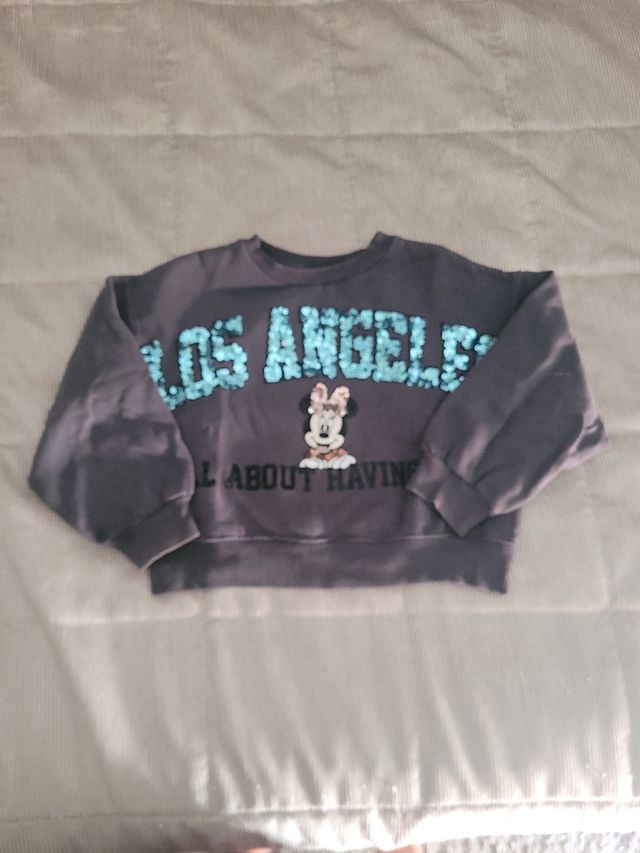 Sudadera Minnie Zara talla 7
