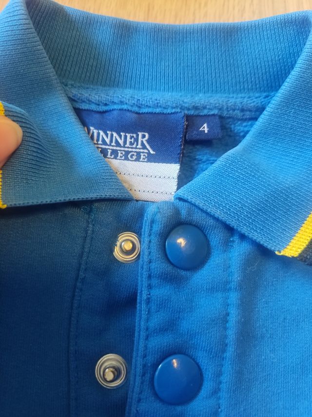 Sudadera azul Alkor talla 4