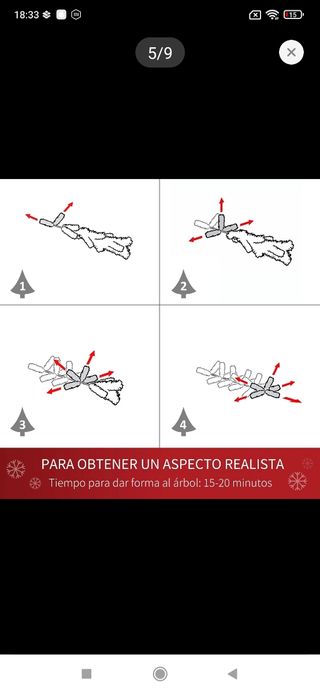 Árbol de navidad de 150