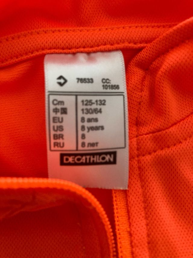 Conjunto ciclista 10 anos btwin