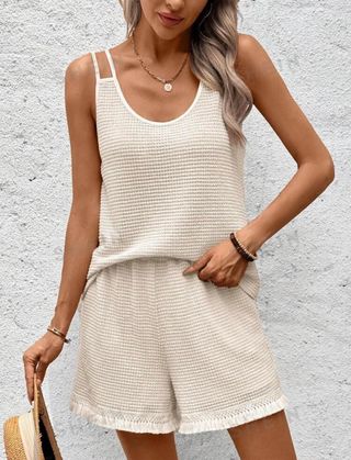 Conjunto elegante y bonito playa