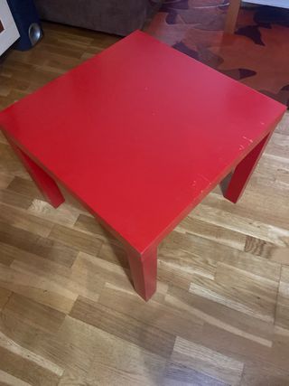 Mesa baja auxiliar ikea lack 
