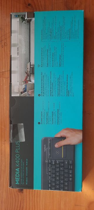 Teclado inalambrico Logitech media K400 