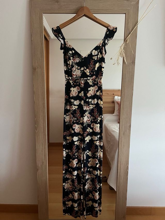 Mono largo de Zara estampado