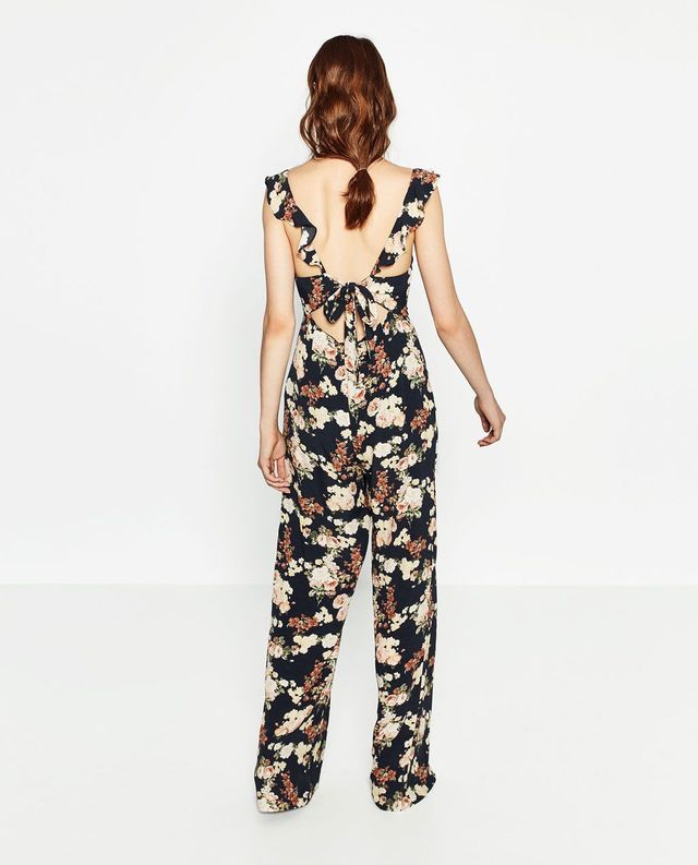 Mono largo de Zara estampado