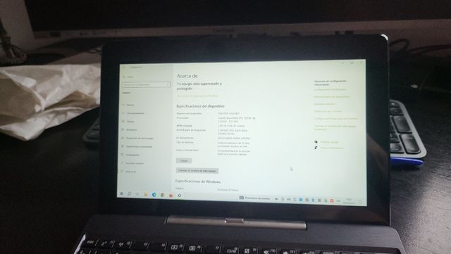 Portátil 2 en 1 Asus Transformer T100TA