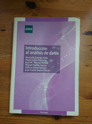 Libro análisis de datos uned