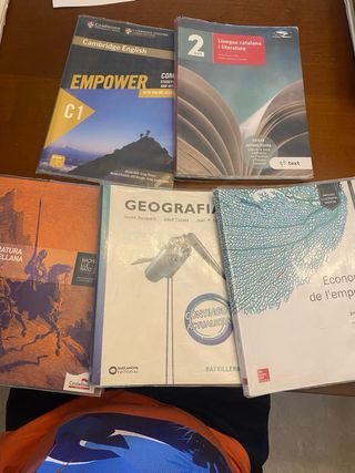 Libros de bachillerato