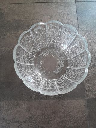 Portacaramelle di cristallo vintage anni 60/70