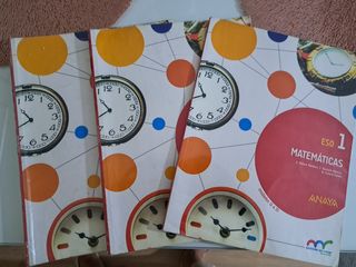 LIBRO MATEMÁTICAS ANAYA 1ESO 