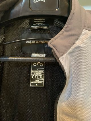 Chaqueta moto mujer