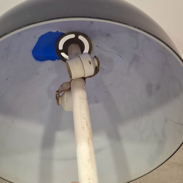 PAREJA LAMPARAS TIPO HONGO. MID-CENTURY