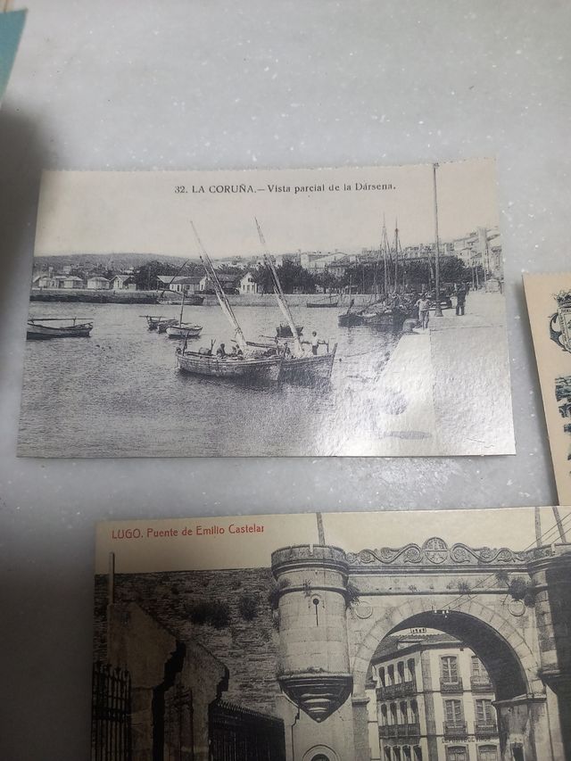 Galicia 180 postales reprod.años 80
