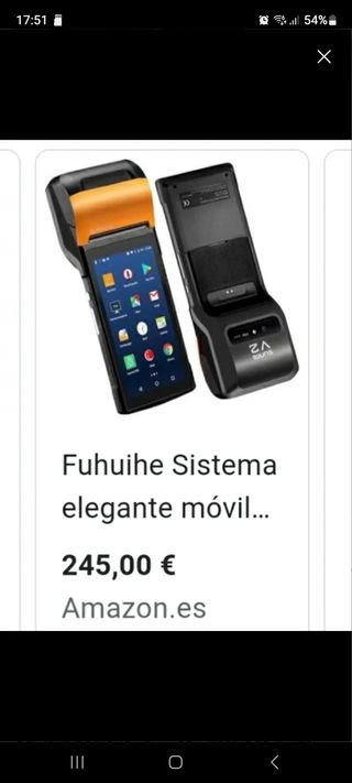 Sunmi V2 Impresora térmica WiFi 4G
