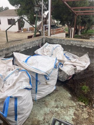 Utili sacchi per macerie Big Bag da 1000 kg