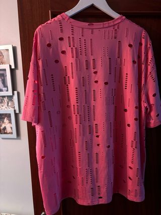 Camiseta rosa 