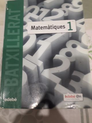 Matemáticas 1°de bachillerato