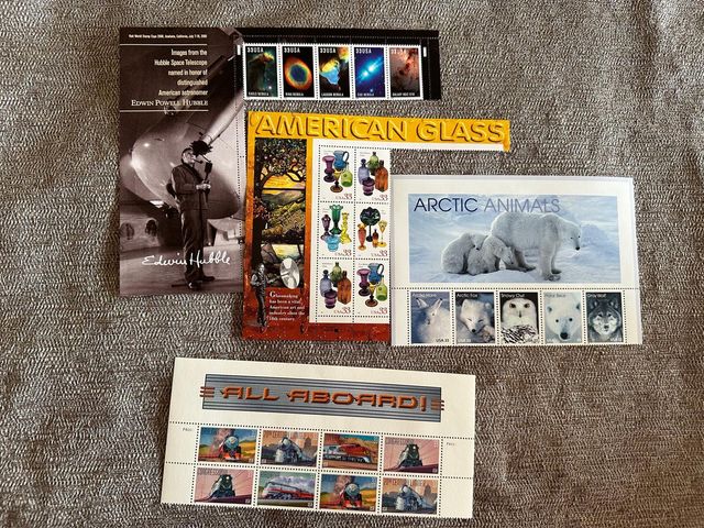 Sellos de Estados Unidos, 4 colecciones