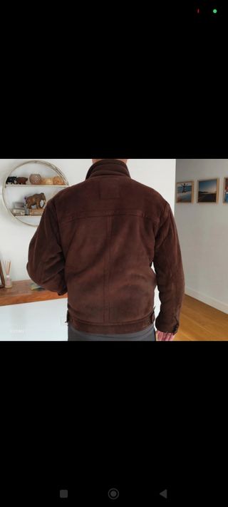 Cazadora de piel/ante. Quick Silver