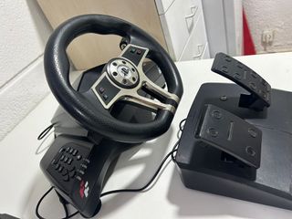 Volante Flashfire Hurricane PS3/PS4 + Pedales