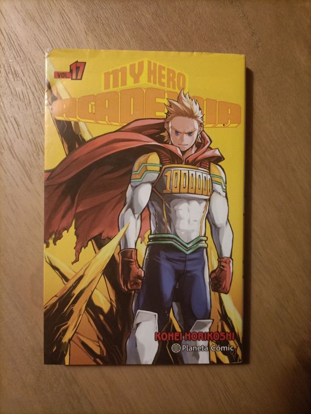 Manga "My hero academia" 28 y 17