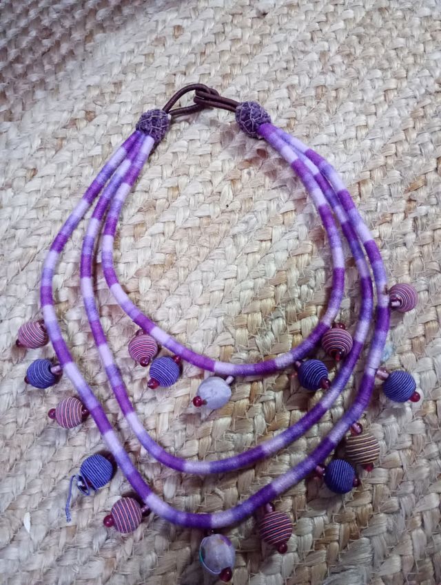 Collar artesano lana