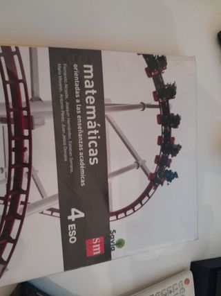 Libro Matemáticas 4 ESO
