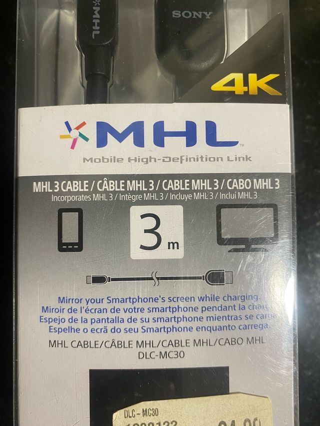 Cable MHL 3 Sony