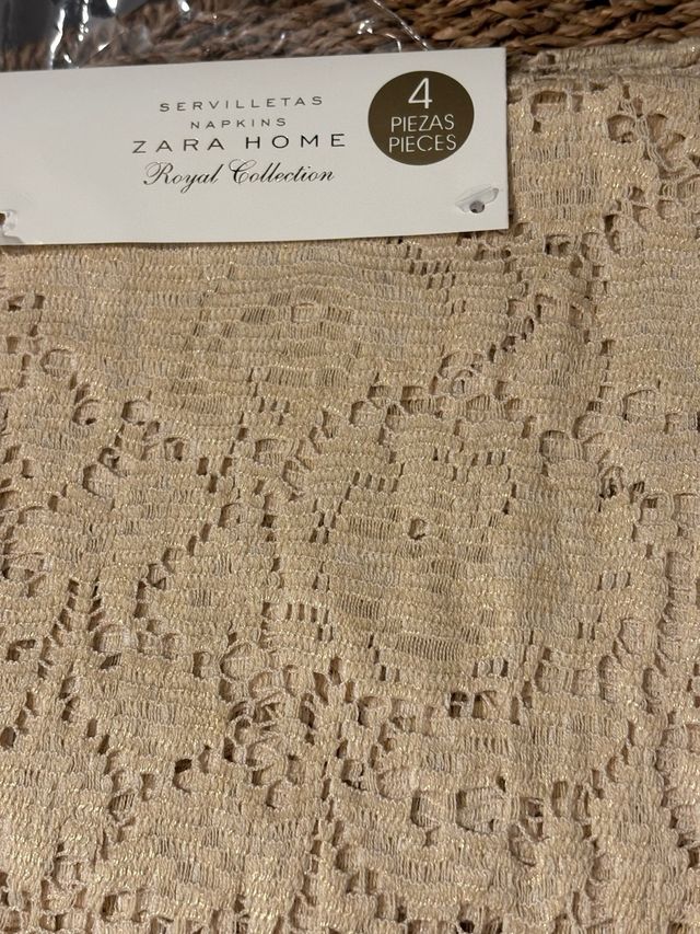 Zara Home 4 servilletas 50x50cm