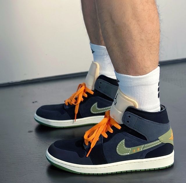 Zapatilla Nike Jordan 1 Mid Se Craft Antracita.