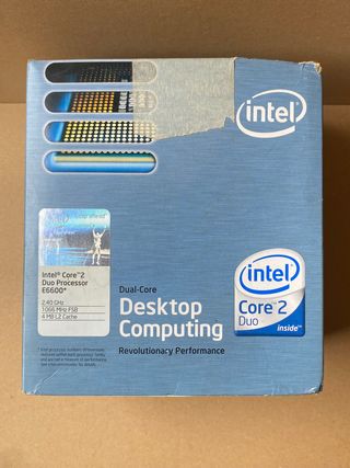 CPU Intel Core 2 Duo E6600