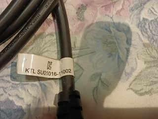 Cables alimentación KTL SU01016-11002, 250V/10A