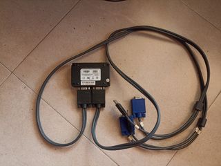 CONMUTADOR CONCEPTRONIC KVM 2 VGA 2 PCS