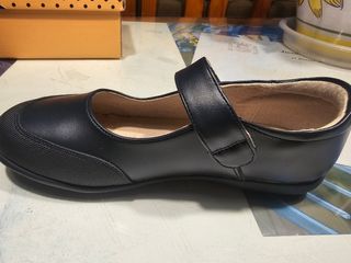 Zapato colegial niña Azul Marino T36